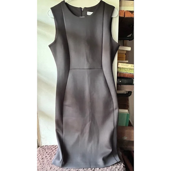 Women's Calvin Klein Black Sleeveless Dress Size 8 - Picture 2 of 5